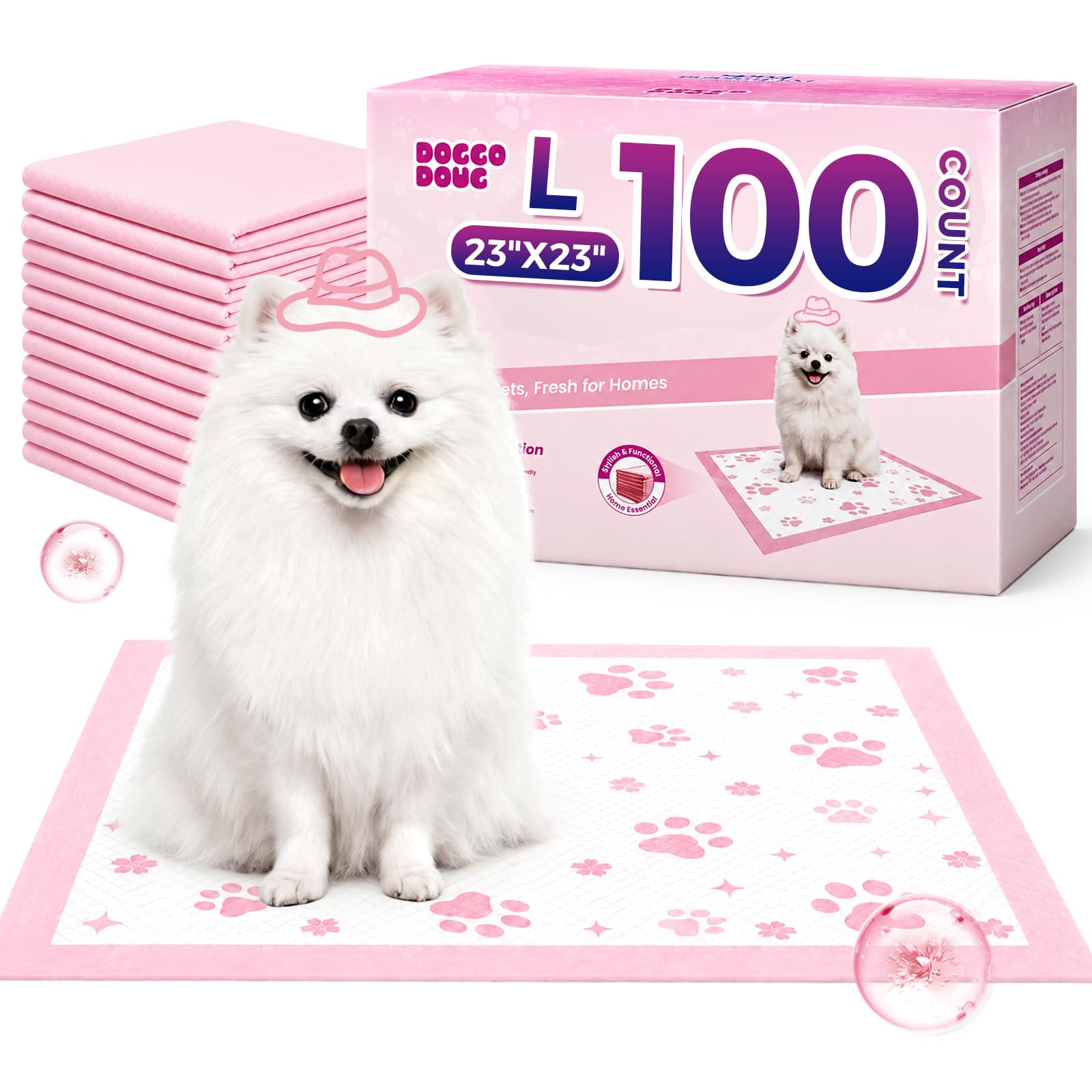 DOGGO DOUG emballage en boîte cadeau, rangement soigné et prêt à offrir
