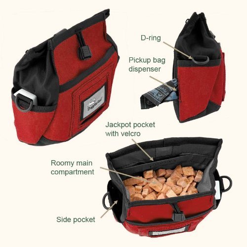 Doggone Good poches latérales et distributeur de sacs hygiéniques visibles
