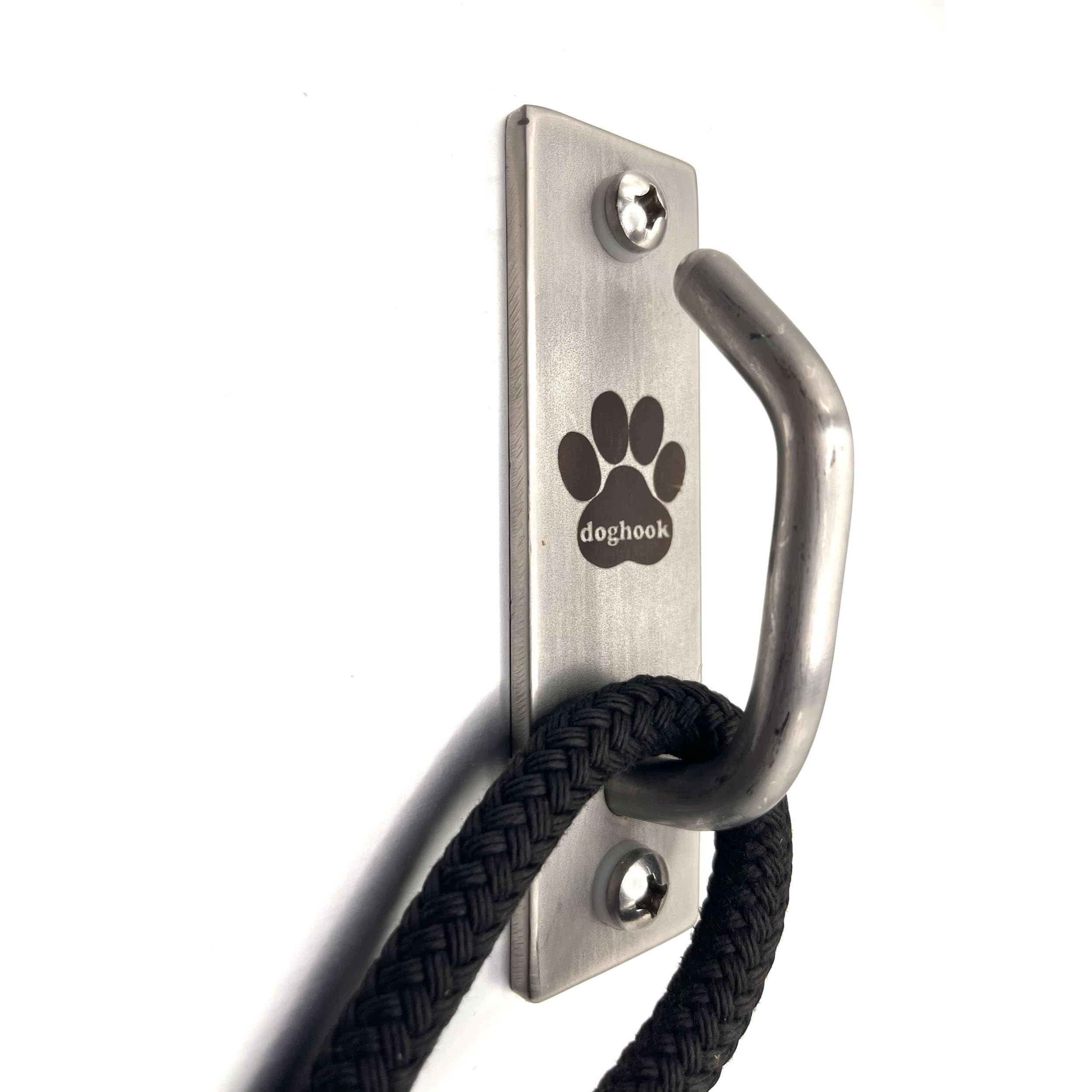 Doghook Canine Hitch face avant fixé au mur, maintien sûr