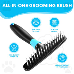 DOGI brosse profil illustrant silhouette ergonomique pour prise confortable