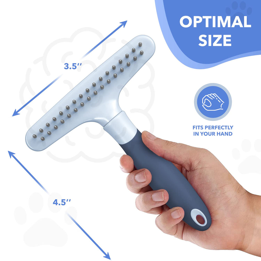 DOGI brosse en usage sur chat mi-long améliorant brillance et confort du pelage