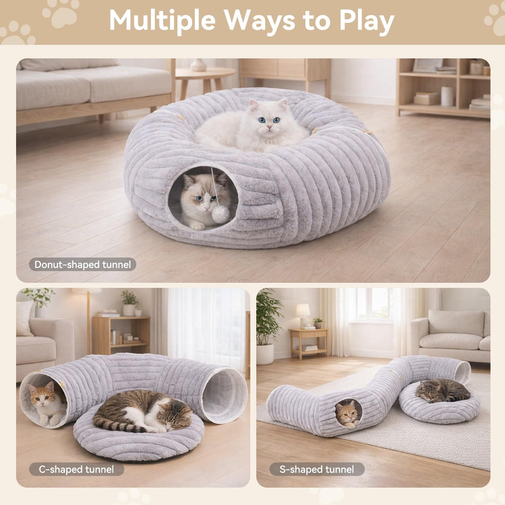 Dogpals gros plan tissu imitation lièvre offrant douceur pour repos