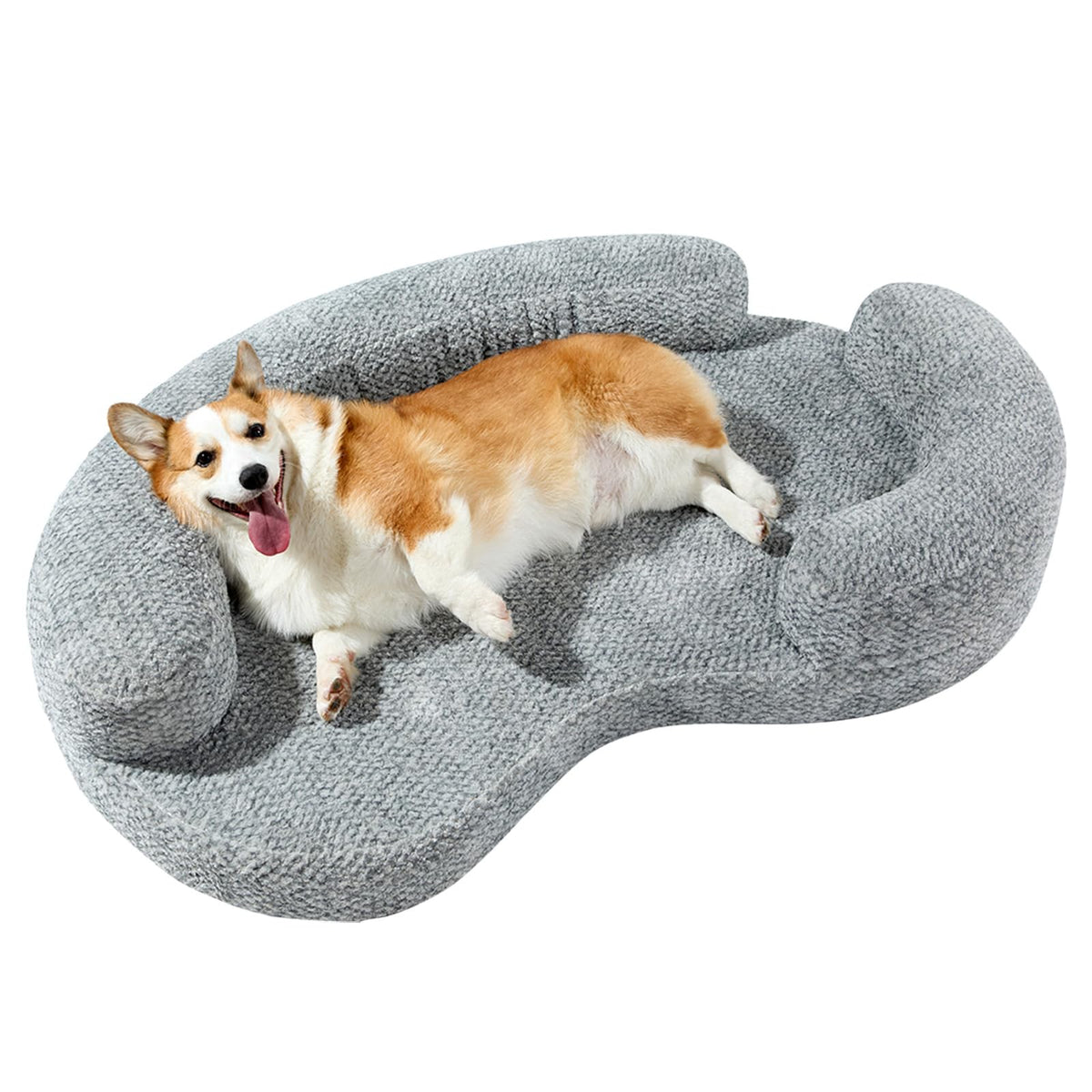 DogTender lit orthopédique vue avant soutien et confort