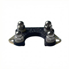 Dogtra pad titane gros plan finition lisse titane pour peau douce