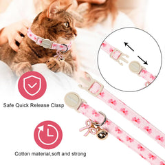 DOGWONG clochette et pendentif cœur proche, décoratif et sécurisant