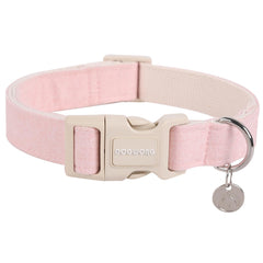 DOGWONG collier rose face avant montrant design et confort