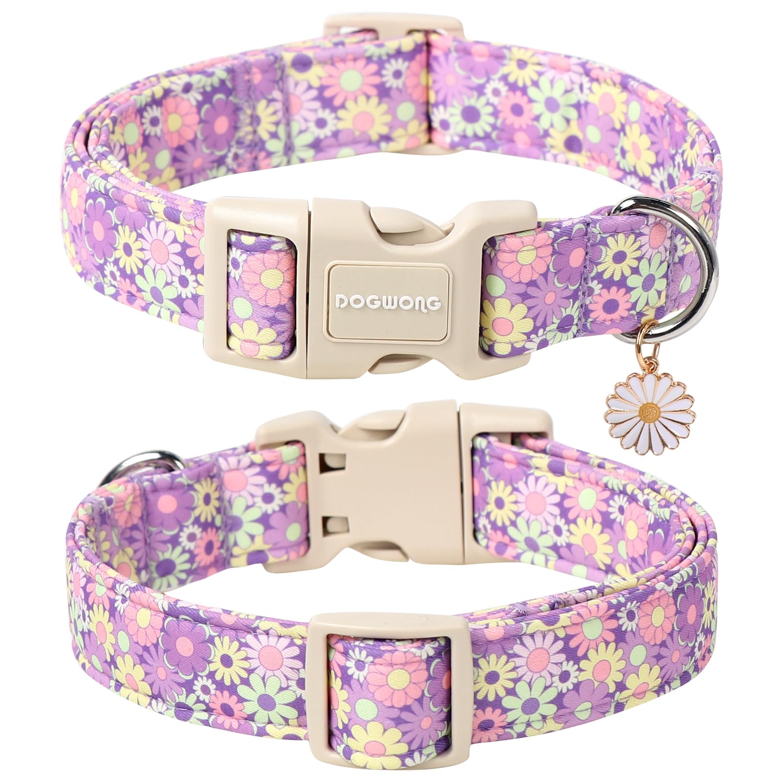 Dogwong collier zoom matière coton haute densité pour douceur