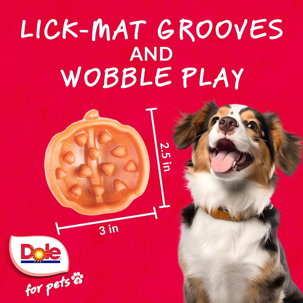 Dole chew courbé sur table illustrant l’effet wobble stimulant le jeu