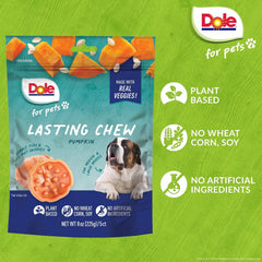 Dole chew en main pour comparer taille adaptée chiens moyens et grands