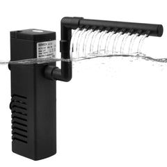 DOMICA vue frontale du filtre montrant étiquette et design compact bénéfice organisation