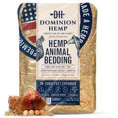 Dominion Hemp emballage avant montrant volume et praticité