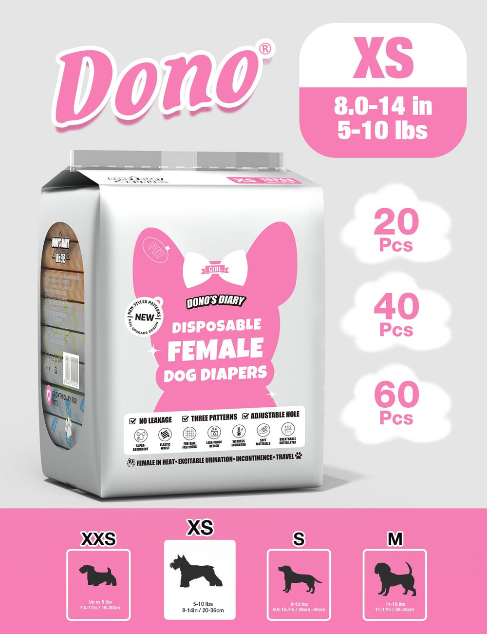 Dono bords élastiques 360° assurant protection anti-fuite fiable