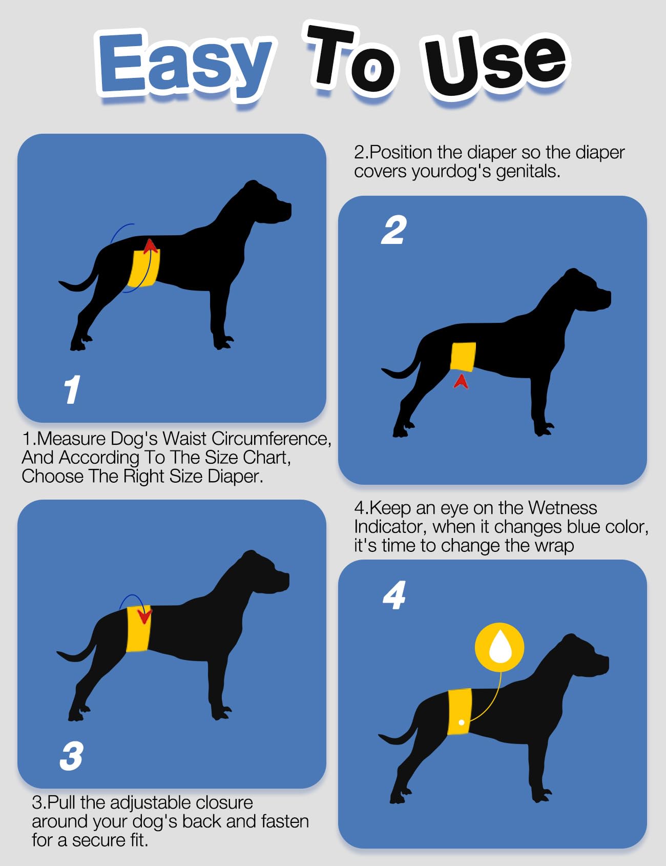 Dono motif deux designs pour différencier plusieurs chiens à la maison