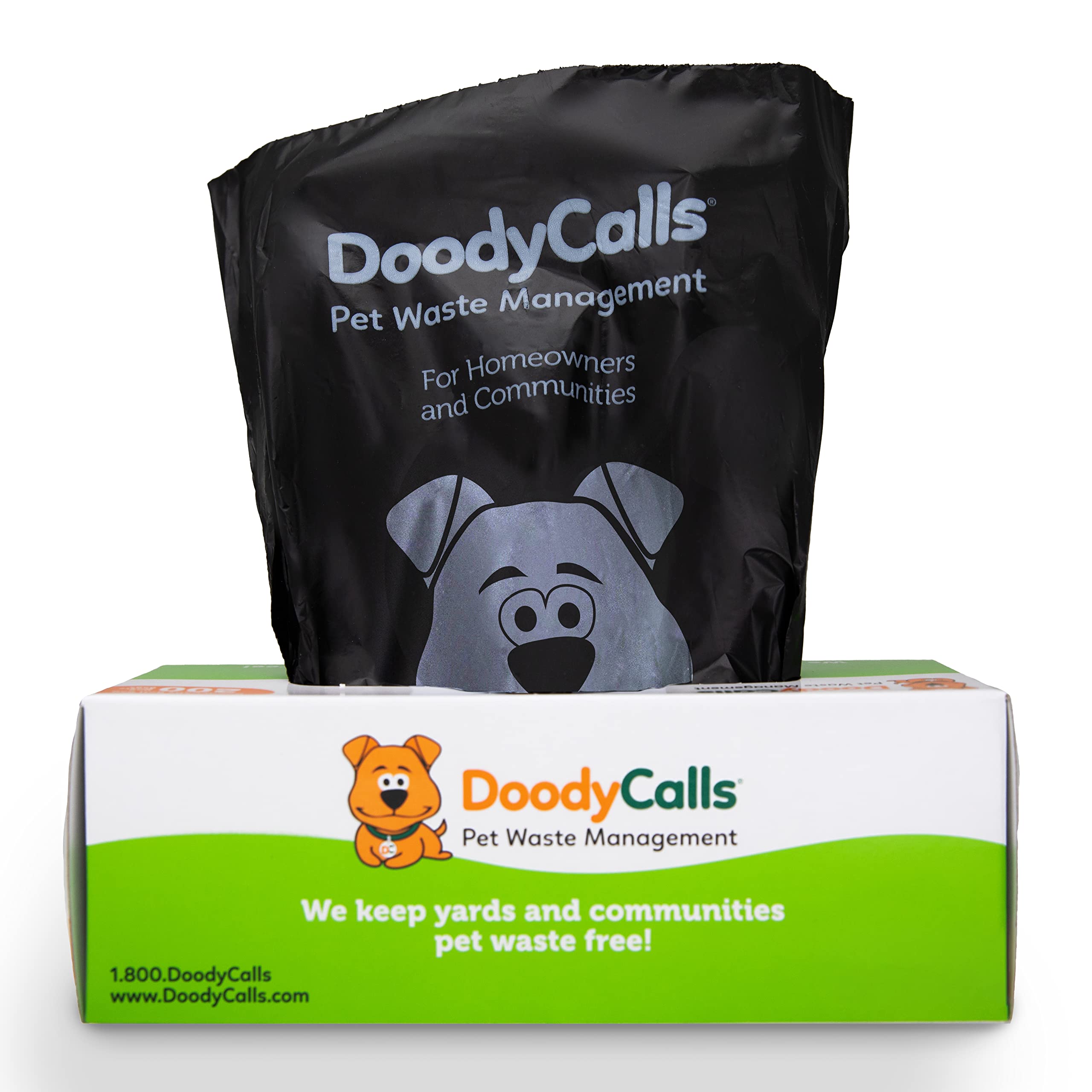 DoodyCalls face avant de l'emballage montrant le rouleau et bénéfice hygiène