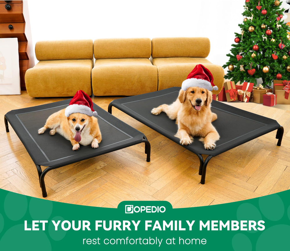 DOPEDIO lit et grand chien comparaison taille robustesse