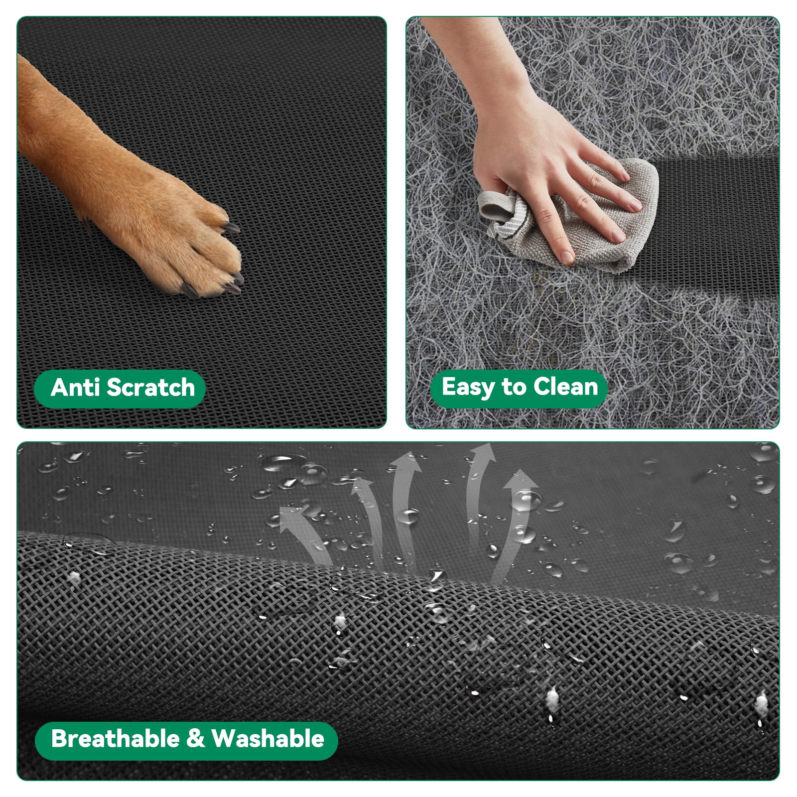 DOPEDIO lit démonté montrant lavage et séchage rapides
