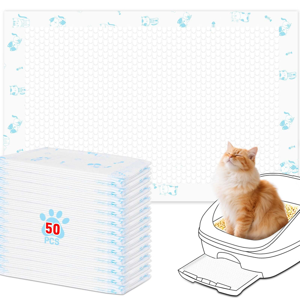 DOQVTIZAY emballage de 50 coussinets compact, facilite le stockage