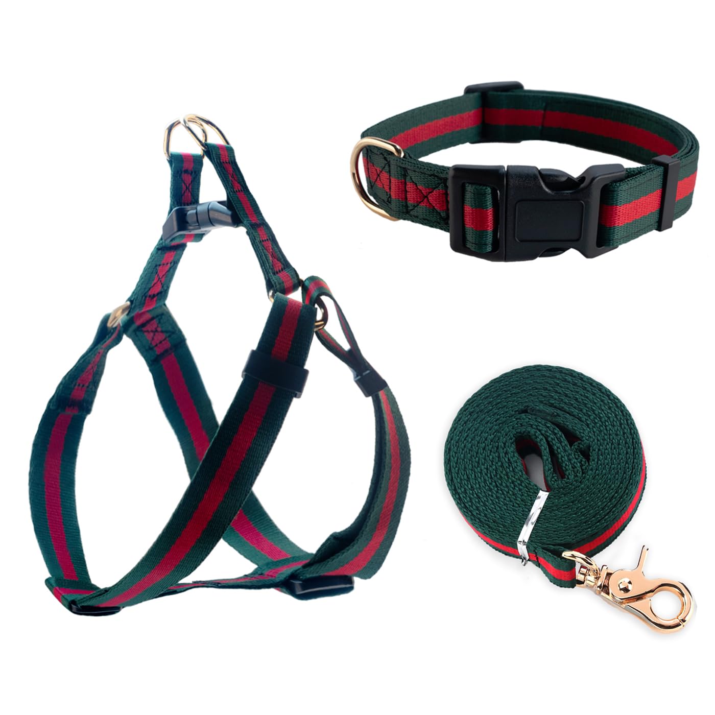 doryojoy harnais et collier face avant élégant pour sorties confortables