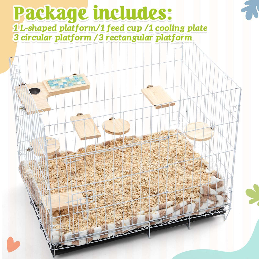 DoubleFill plateforme en L installée offrant parcours vertical sécurisé