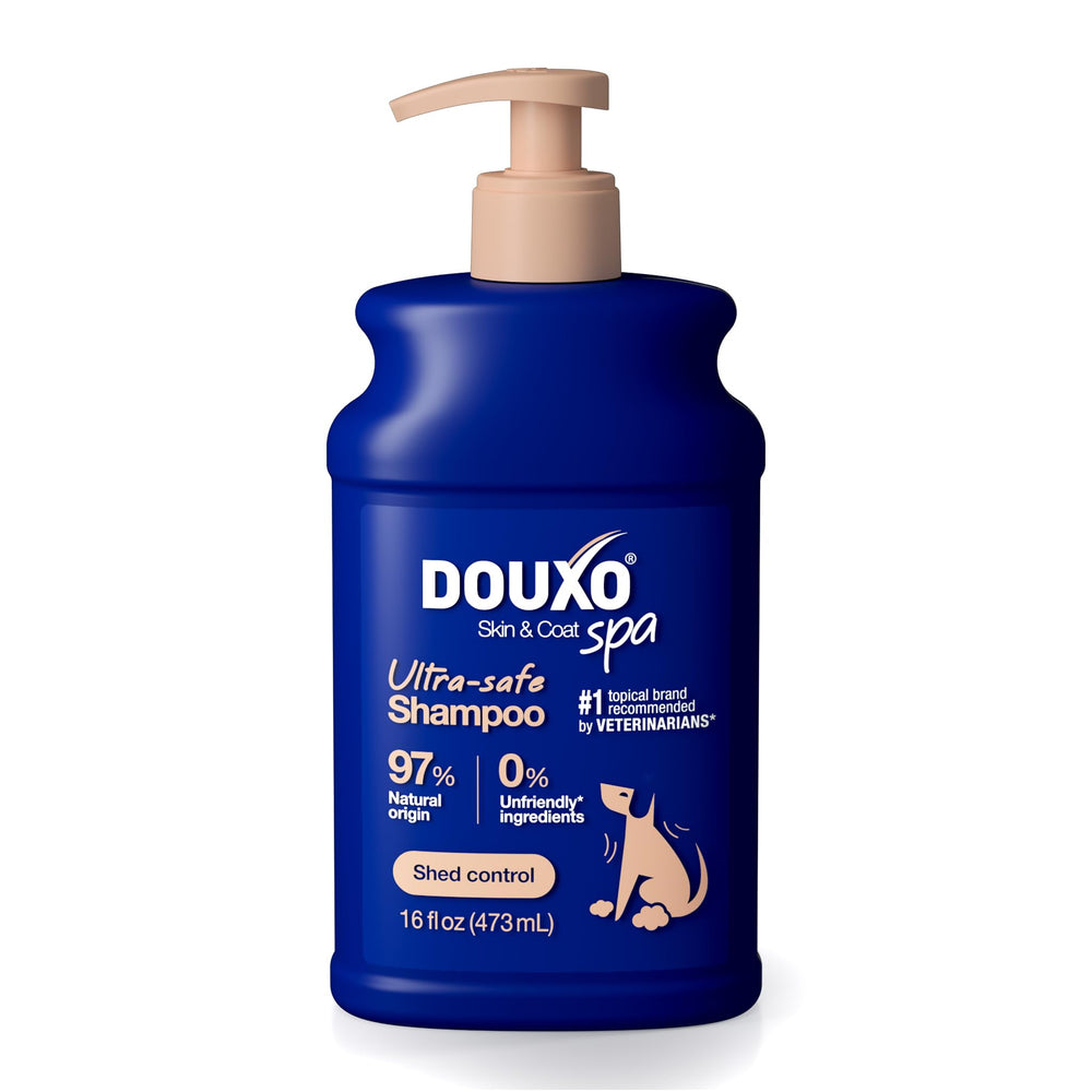 DOUXO bouteille face montrant design et bénéfice nettoyage doux