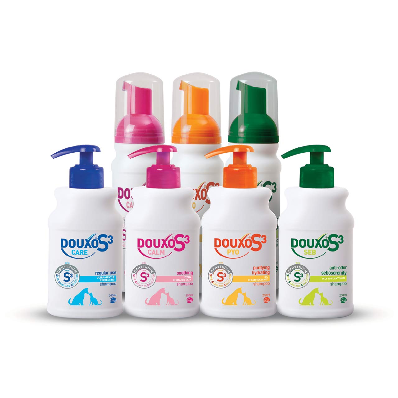 Douxo S3 Calm détail de la pompe pour un dosage pratique