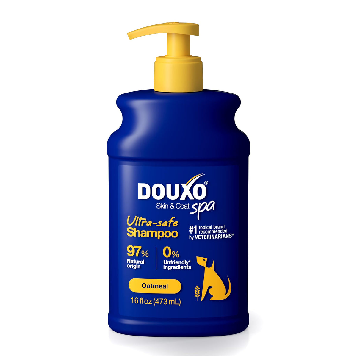 DOUXO flacon face montrant emballage clair et bénéfice hydratation