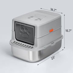 DOWANQO gros plan sur l'acier inoxydable antirouille facile à nettoyer
