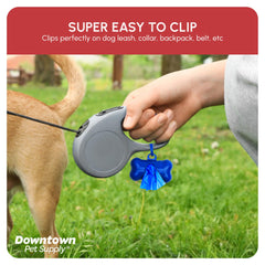 Downtown Pet Supply sac ouvert montrant grand format et facilité de nouage