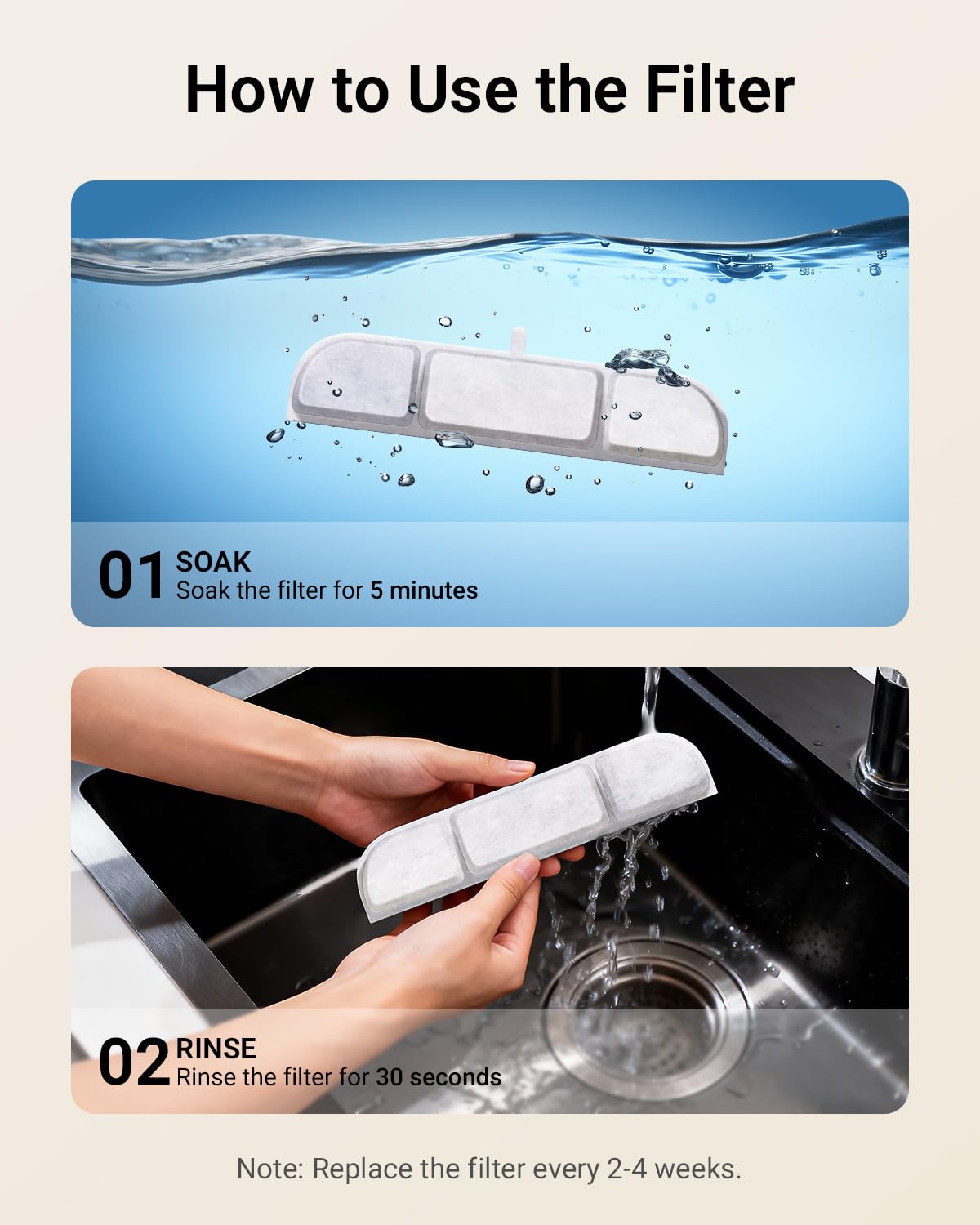 DownyPaws fontaine en usage domestique, eau plus claire pour le chat