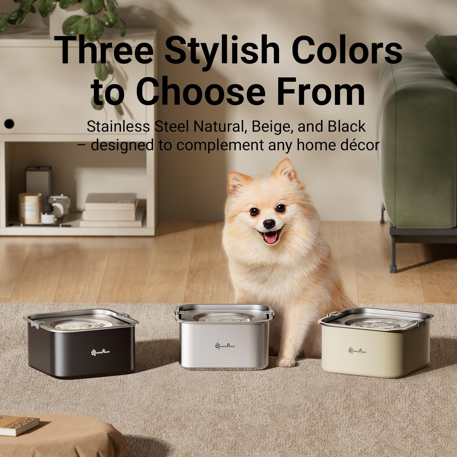 DownyPaws gamelle prête lave-vaisselle entretien simple et hygiénique