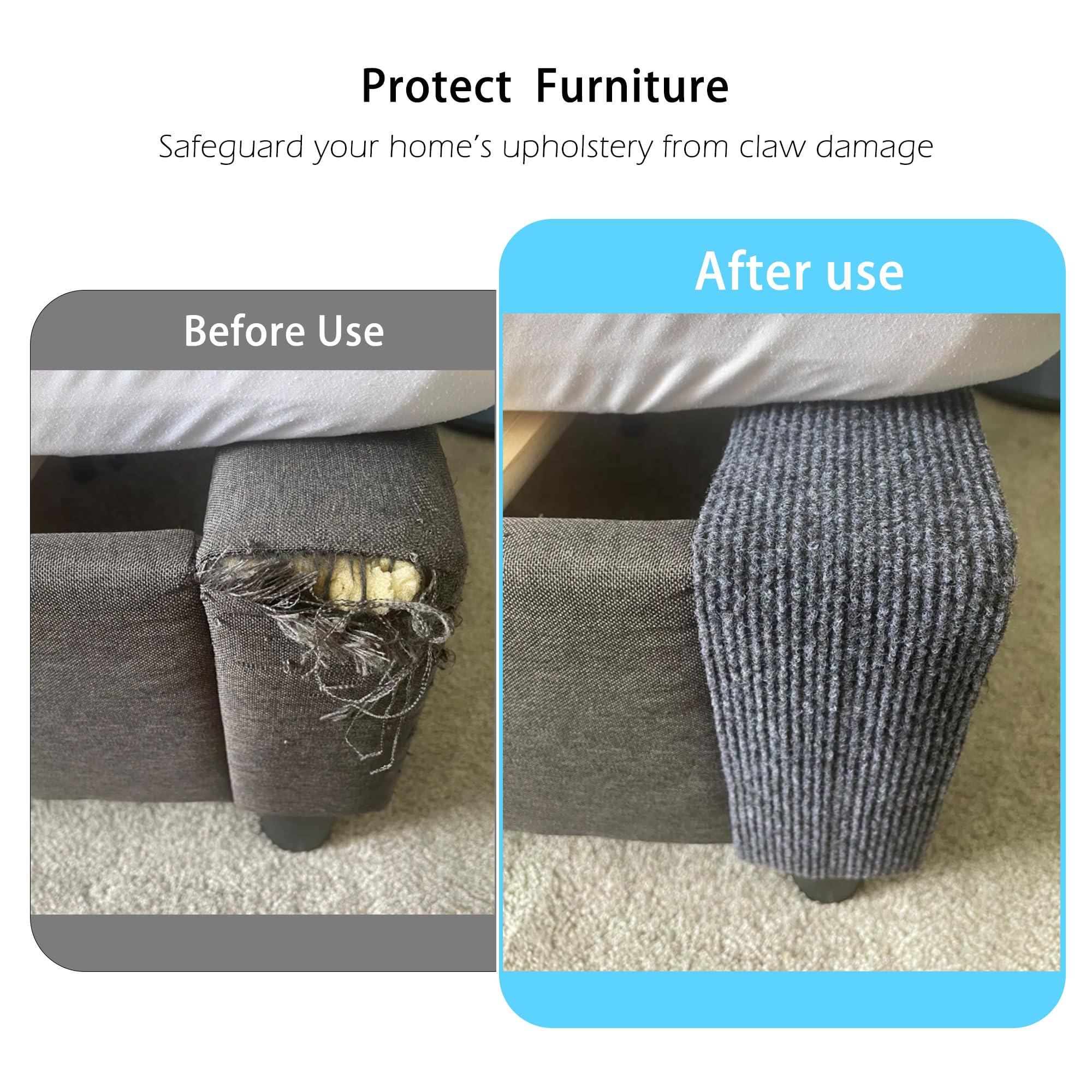 DOZZOPET gros plan sur la texture en feutre résistante pour confort du chat