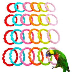 DQITJ face du paquet de 24 maillons colorés, solution modulable pour jeux