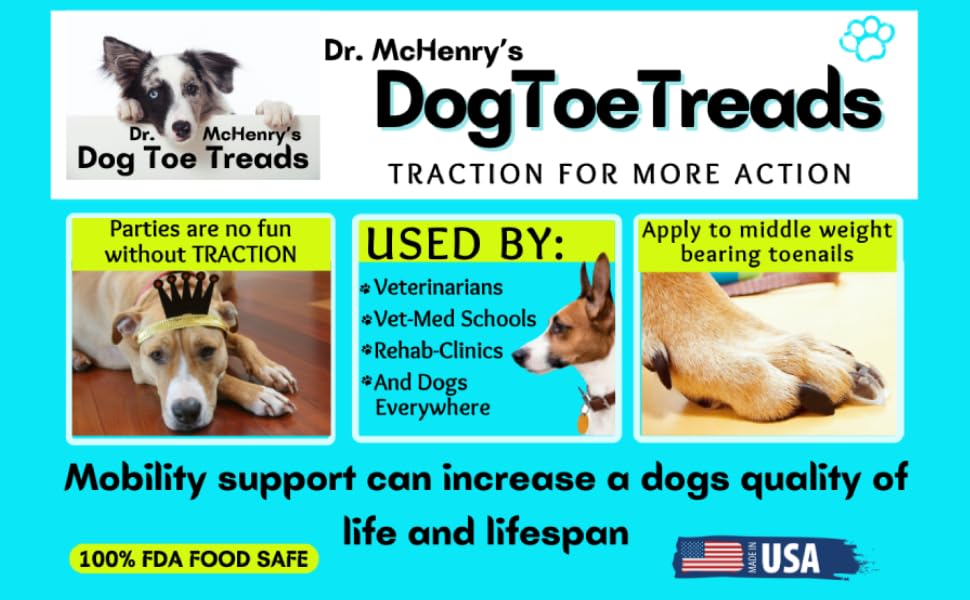 Dr. McHenry's gros plan sur la texture transparente du tread offrant adhérence accrue