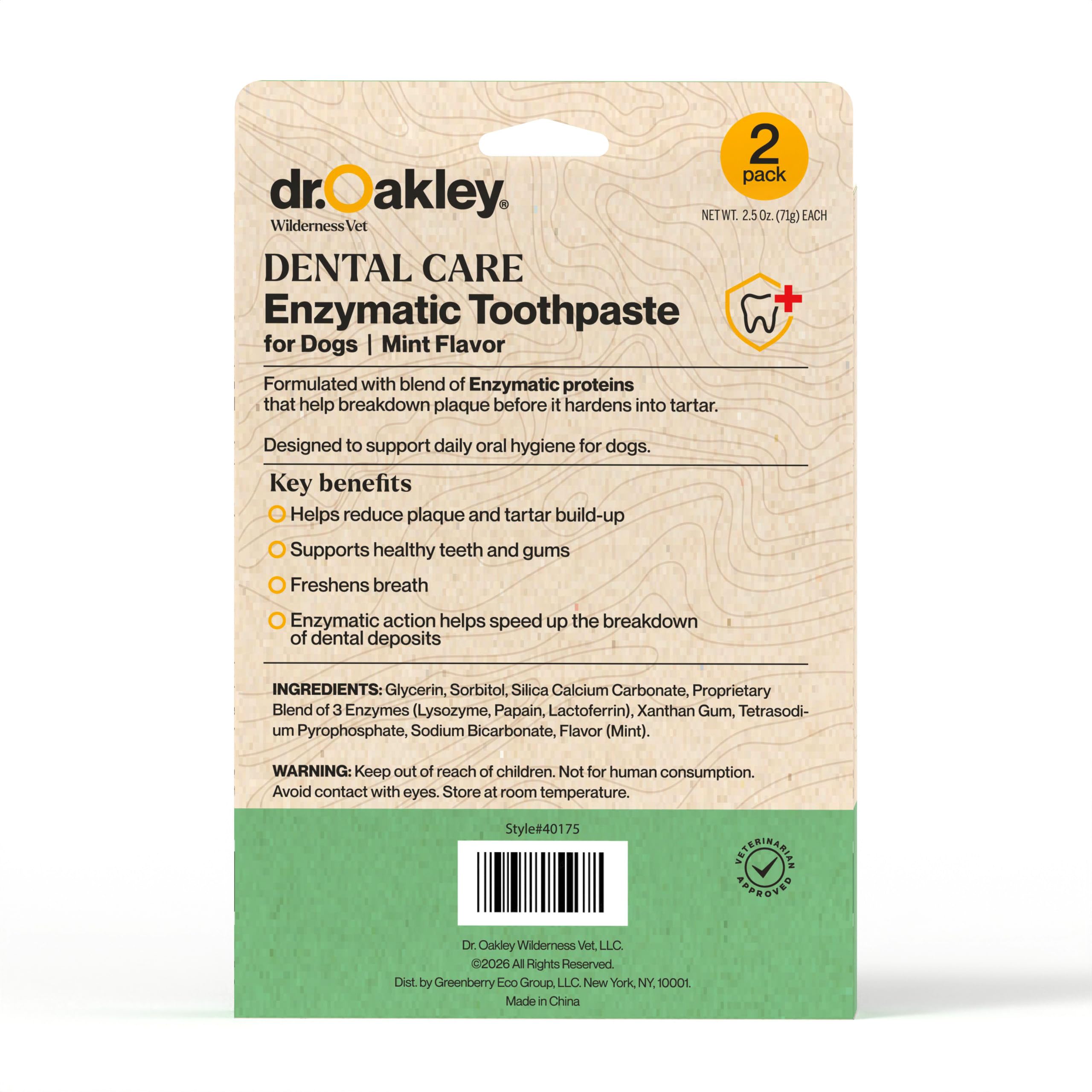 Dr. Oakley mise en scène à la maison illustrant routine d'hygiène buccale pratique