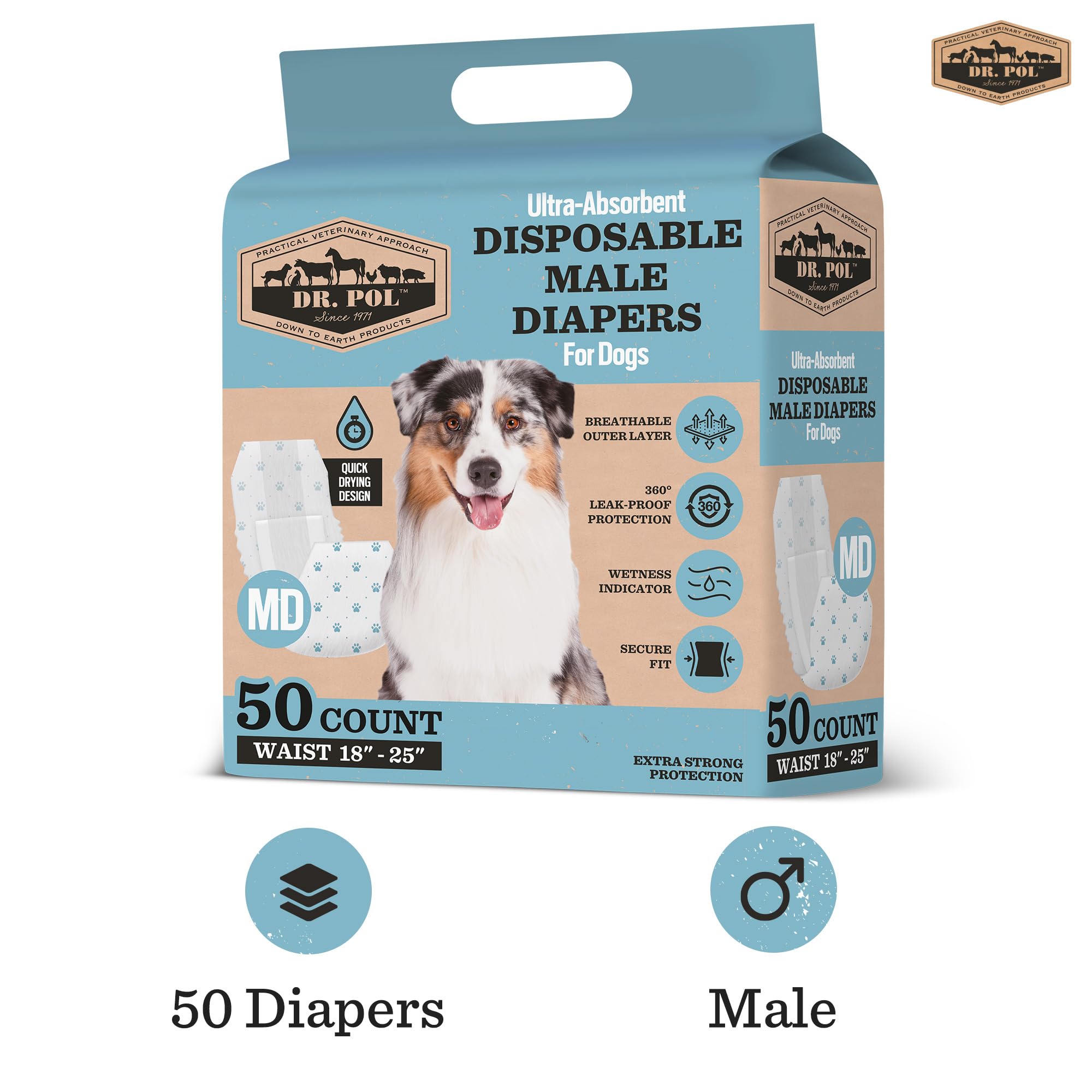 Dr. Pol gros plan texture doublure douce pour confort cutané