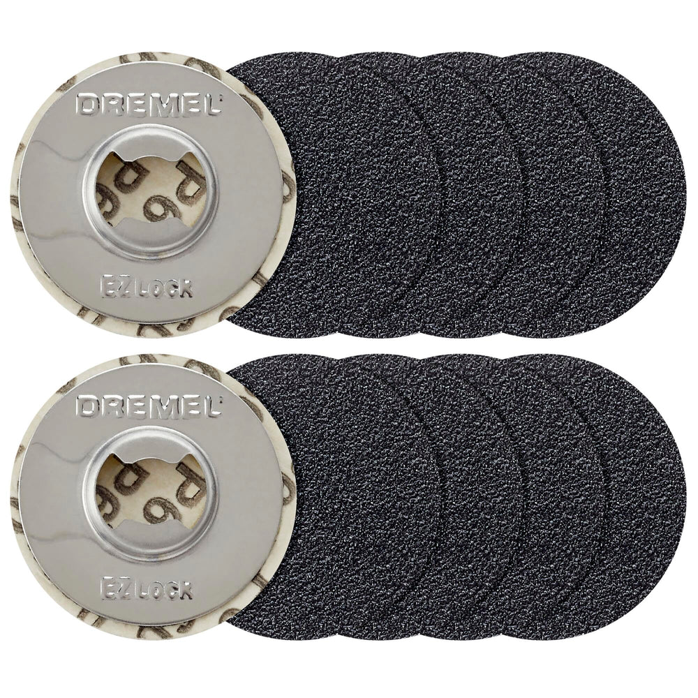 Dremel disque devant emballage montrant lot de 10 et compatibilité EZ Lock