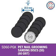 Dremel gros plan texture du disque 60 grain montrant abrasion contrôlée