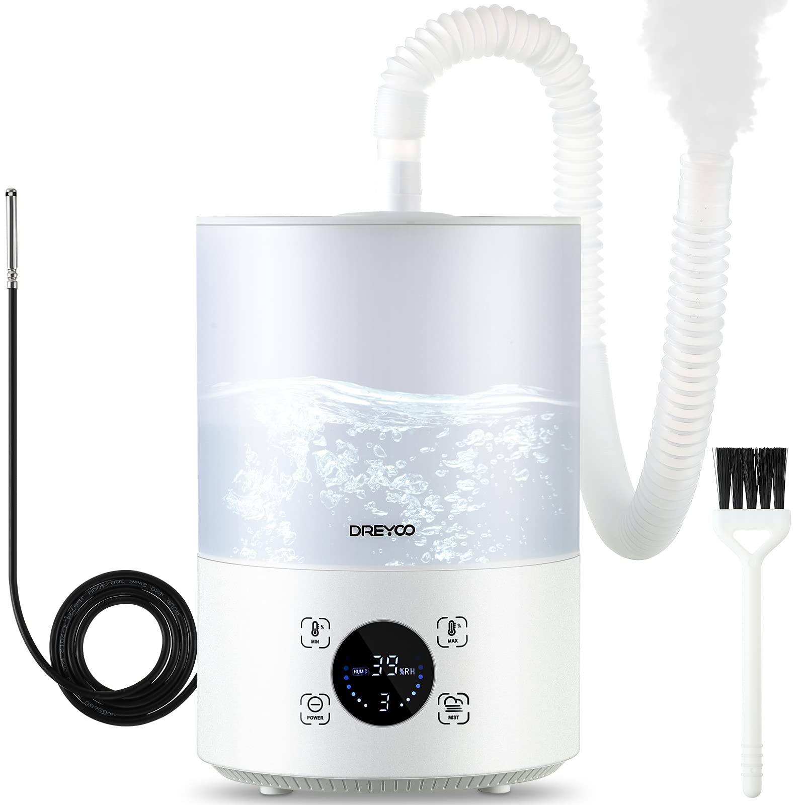 Dreyoo brumisateur face avant montrant design compact et simplicité