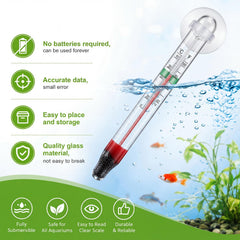Dreyoo thermomètre en aquarium, surveillance continue bénéfique pour poissons