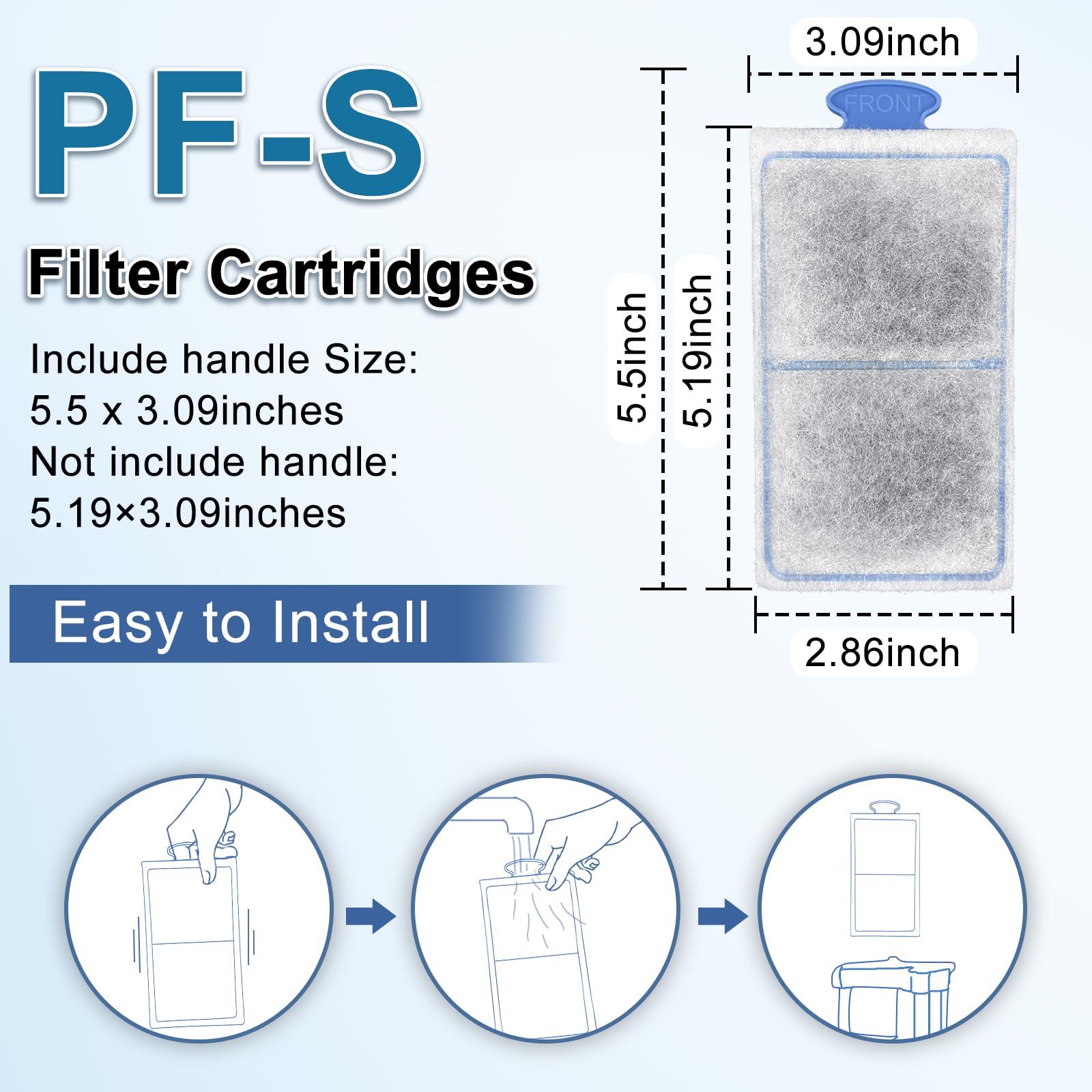 driamor cartouche en place dans Power Filter montrant installation facile