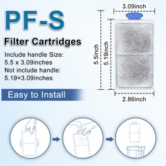 driamor cartouche en place dans Power Filter montrant installation facile