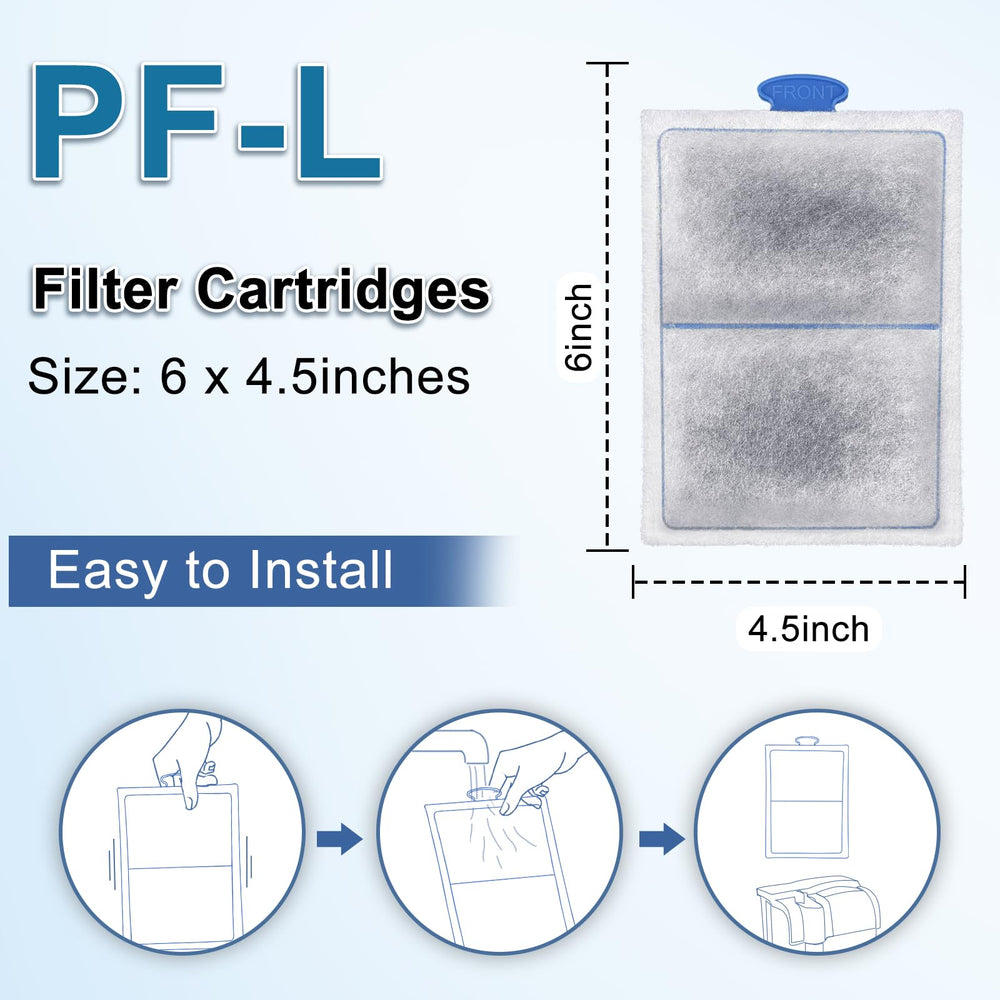 driamor cartouche installée dans filtre PF-L en fonctionnement, maintien débit