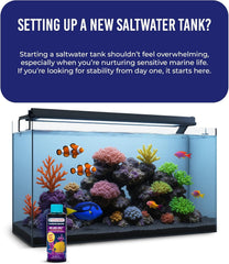 Gros plan étiquette DrTim's Aquatics One & Only pour informations de dosage claires
