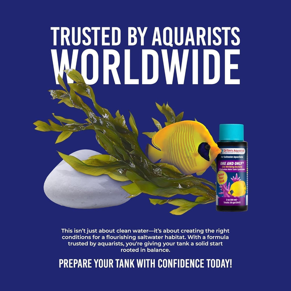Comparaison d'échelle 2 oz DrTim's Aquatics pour visualiser quantité pratique