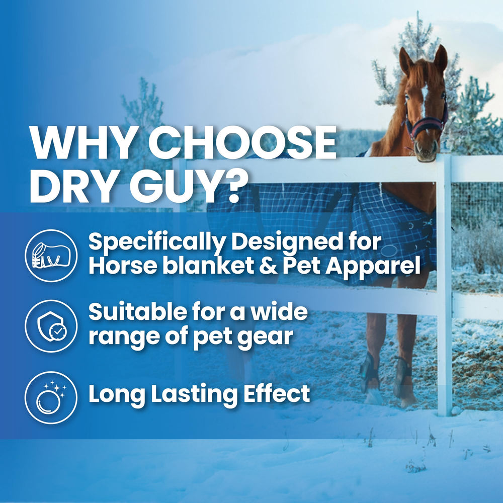 Dry Guy Waterproofing flacon près d'un mètre pour comparaison d'échelle pratique