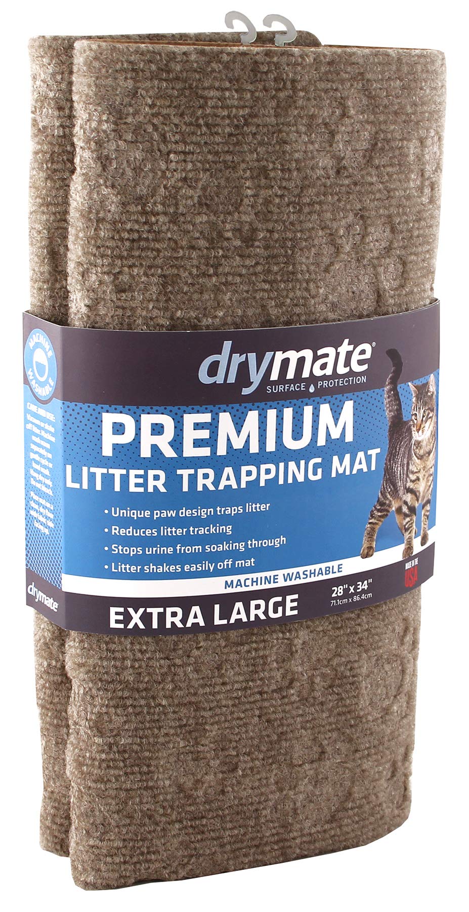 Drymate tapis dans une salle de bain illustrant intégration discrète au décor