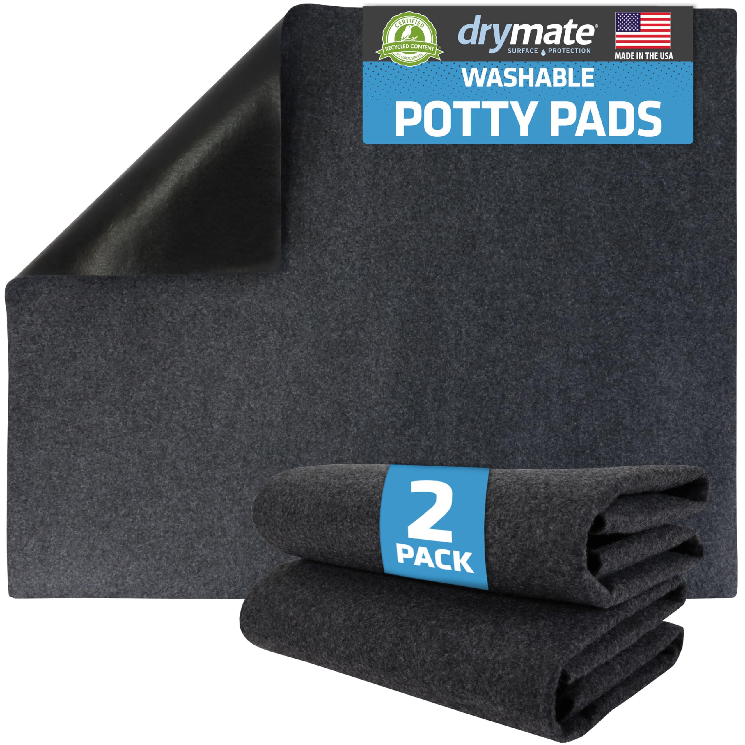 Drymate emballage avant montrant le lot de deux et les dimensions utiles