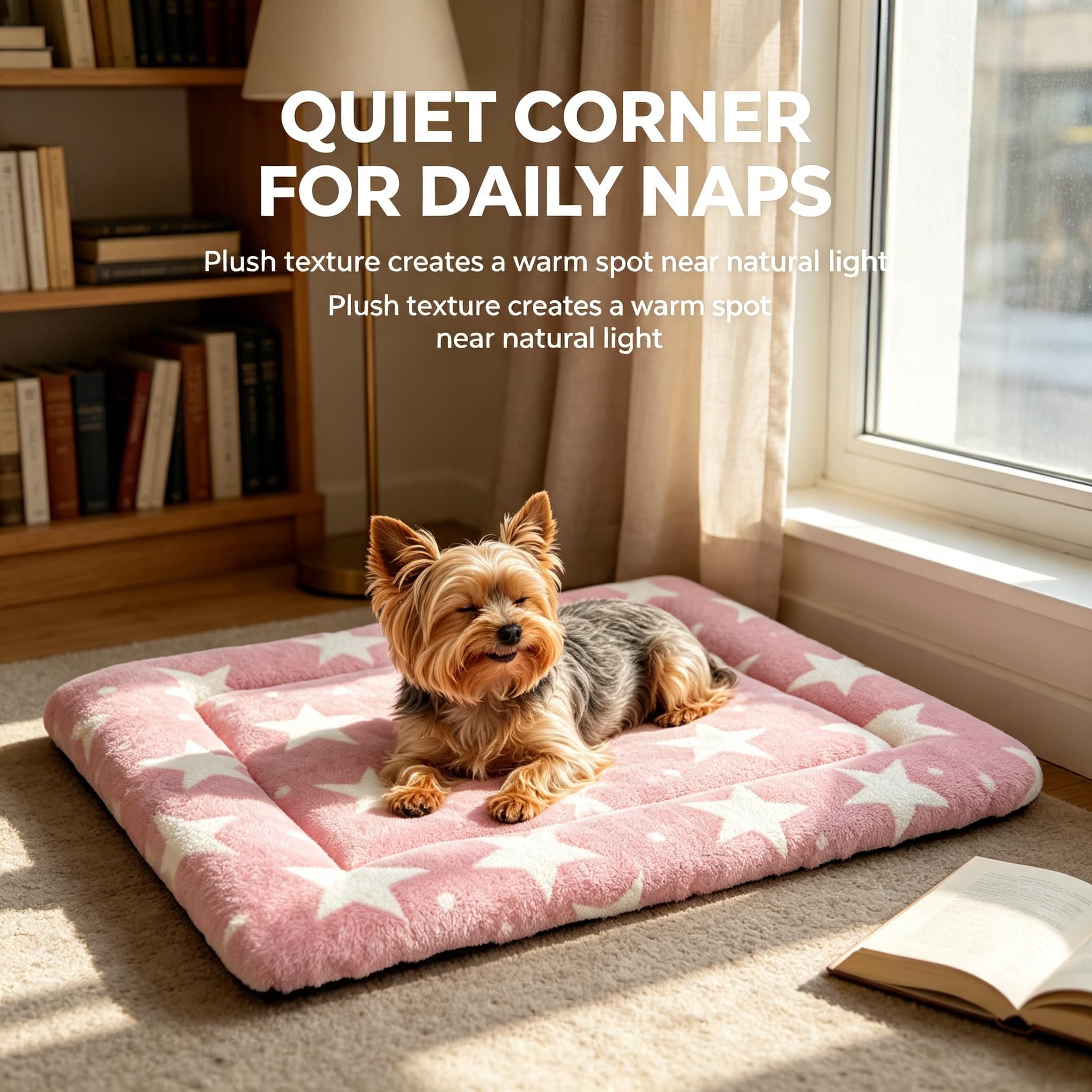 DTKIUSDKR matelas posé sur canapé créant coin cosy et esthétique pour la maison