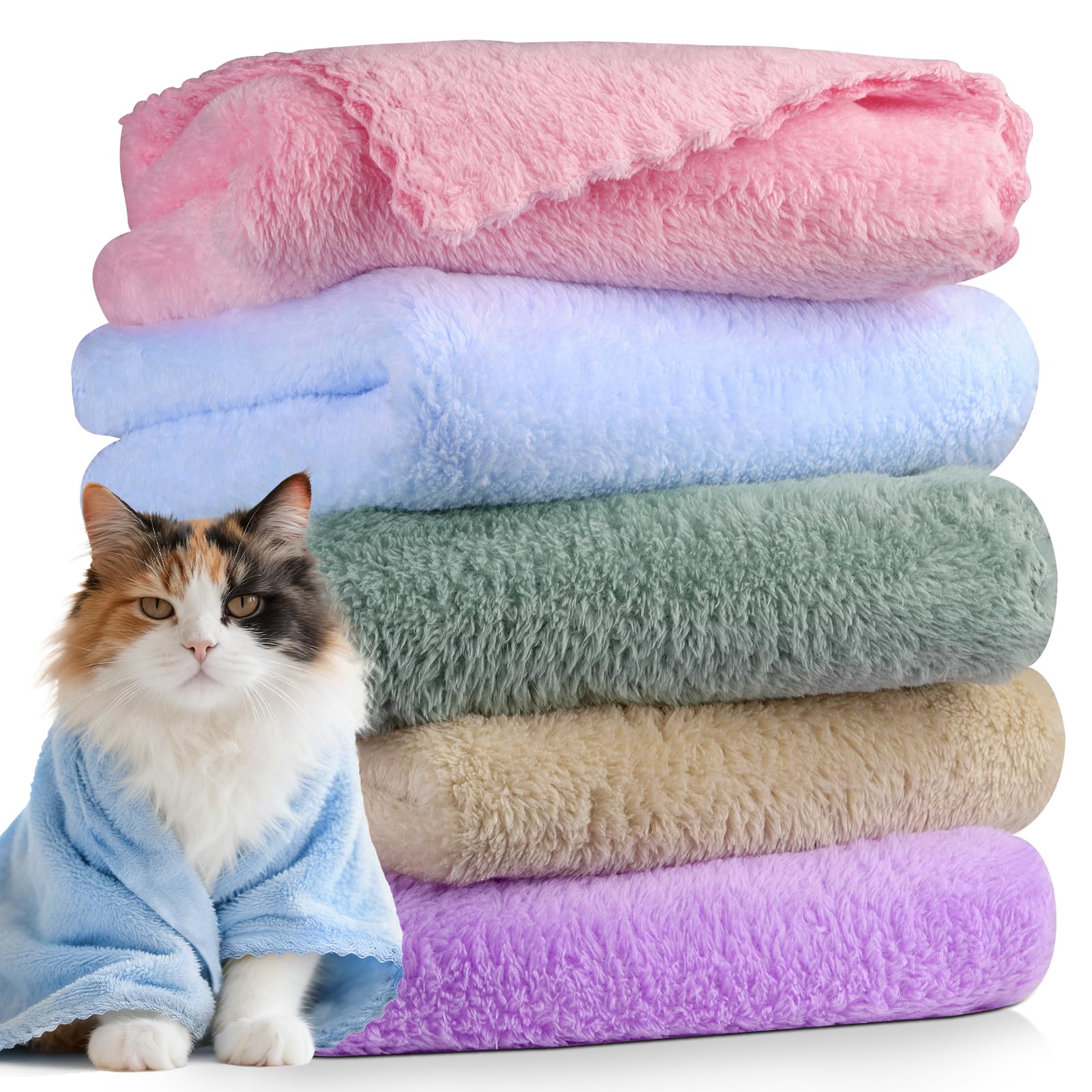 DuckSky emballage avant montrant lot de 5 serviettes pour un rangement pratique