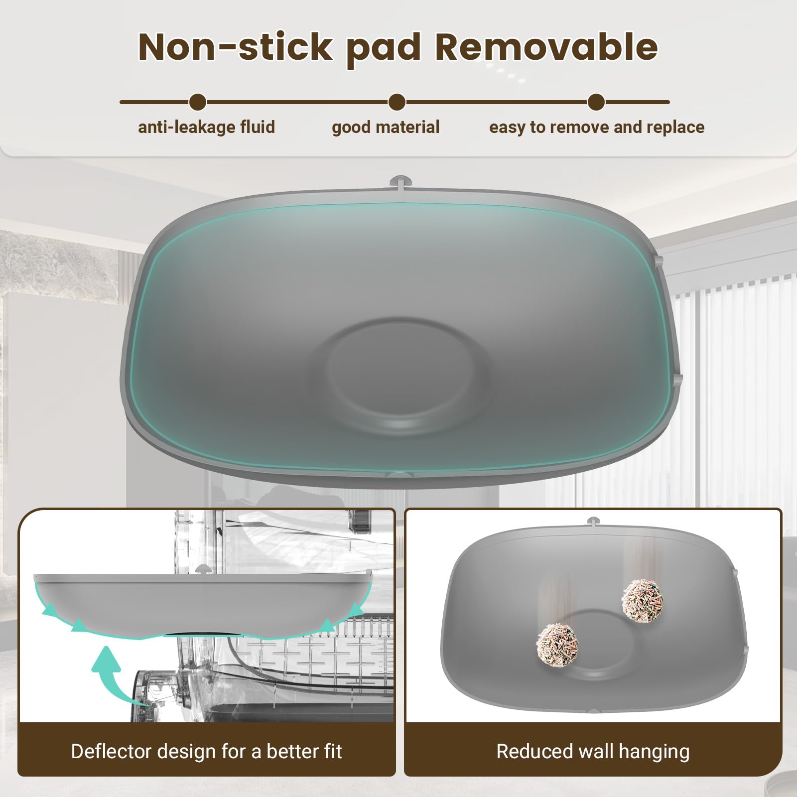 DuckSky tapis à l'échelle avec main démontrant taille pratique